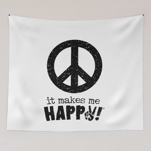 Item preview, It Makes Me Happy Peace Sign designed and sold by ginswins.
