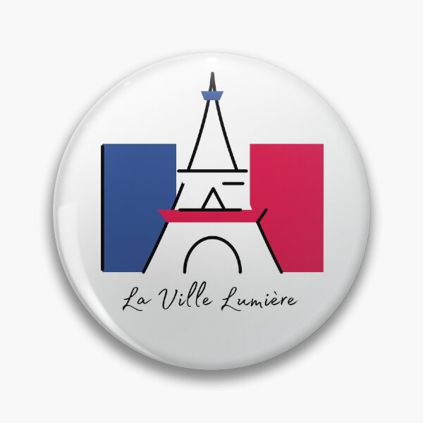 Item preview, La Ville Lumière - City of Light - Paris - French Tri- Color Design designed and sold by DavJen.