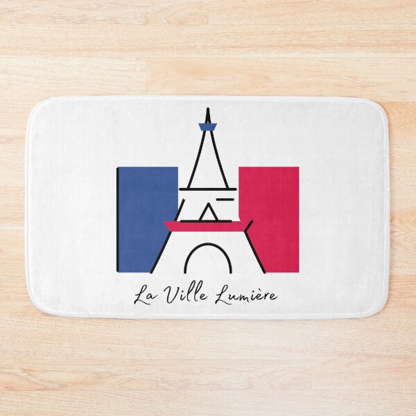 Item preview, La Ville Lumière - City of Light - Paris - French Tri- Color Design designed and sold by DavJen.