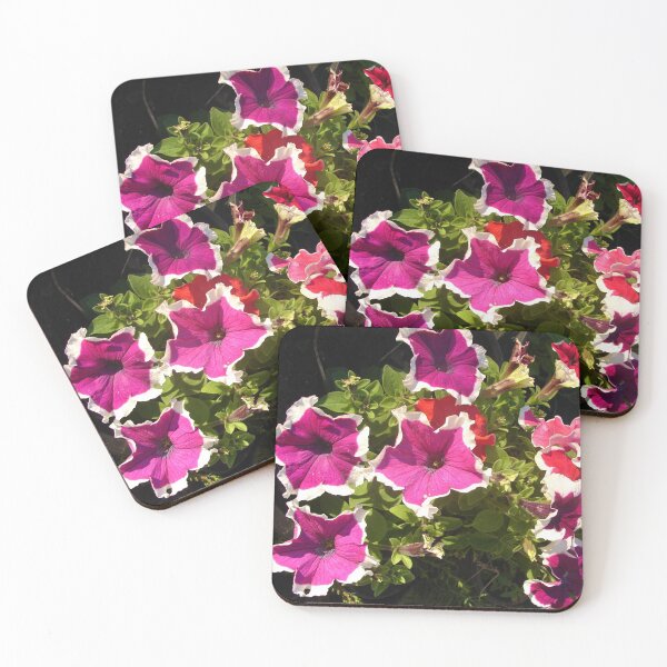 Item preview, Colorful Petunia Flower Pattern designed and sold by Sarah  Rajkotwala.