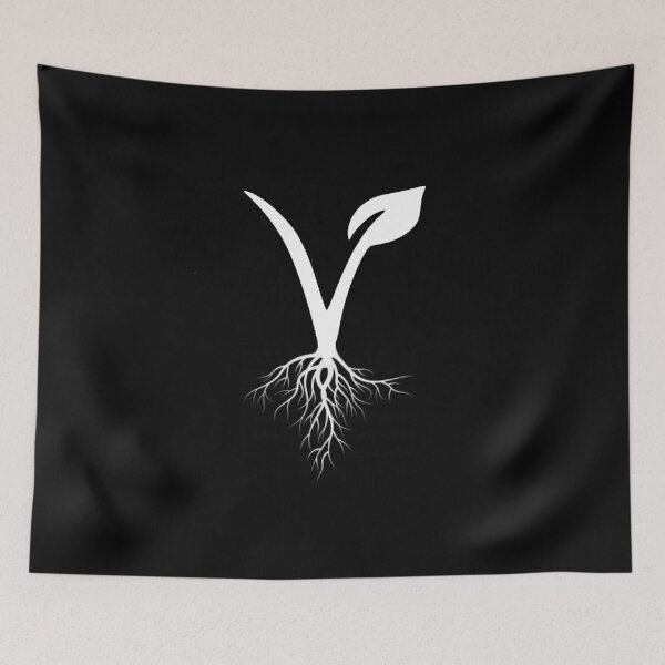 Item preview, Vegan Roots - White designed and sold by vegangabriel.