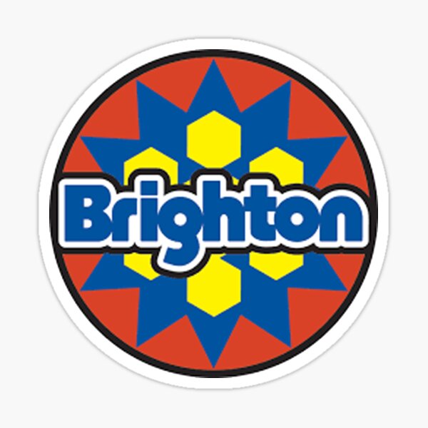 Brighton Ski Resort Fan T shirt Sticker