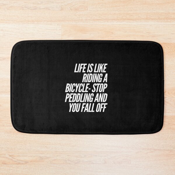 Item preview, Life Is Like Riding a Bicycle designed and sold by Elena's Shop.