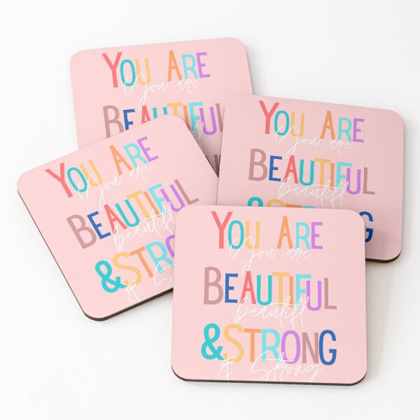 Item preview, You are Beautiful & Strong  designed and sold by Dollfacedesign.