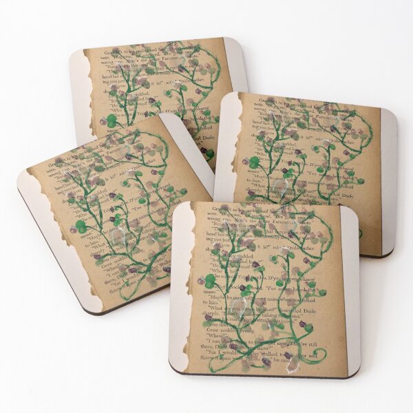 Item preview, Purple flower vine  designed and sold by Tonyasartprints.