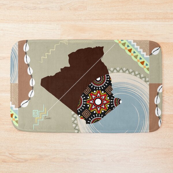 Item preview, Algeria Stylized designed and sold by lanrestudio.