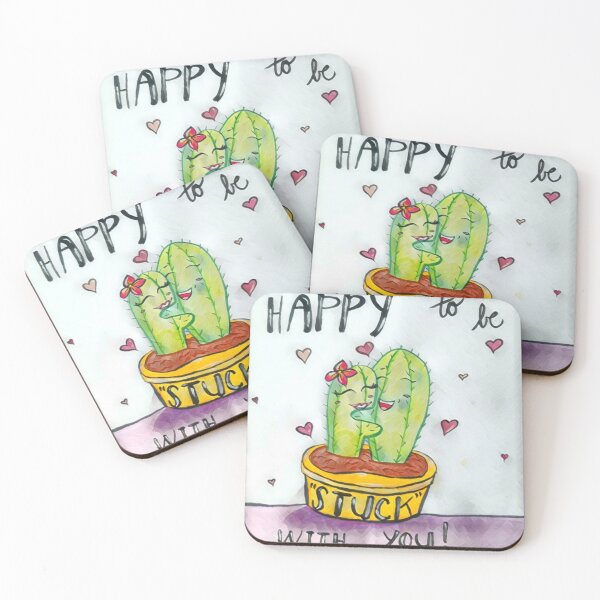 Item preview, Happy to be stuck with you designed and sold by MrsGGallery.