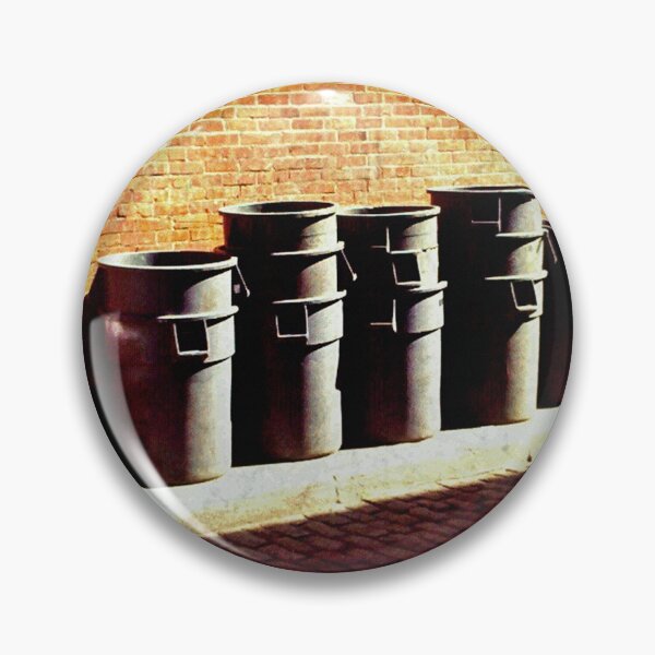 Item preview, Stacked Trash Cans in a Row designed and sold by Val Goretsky.