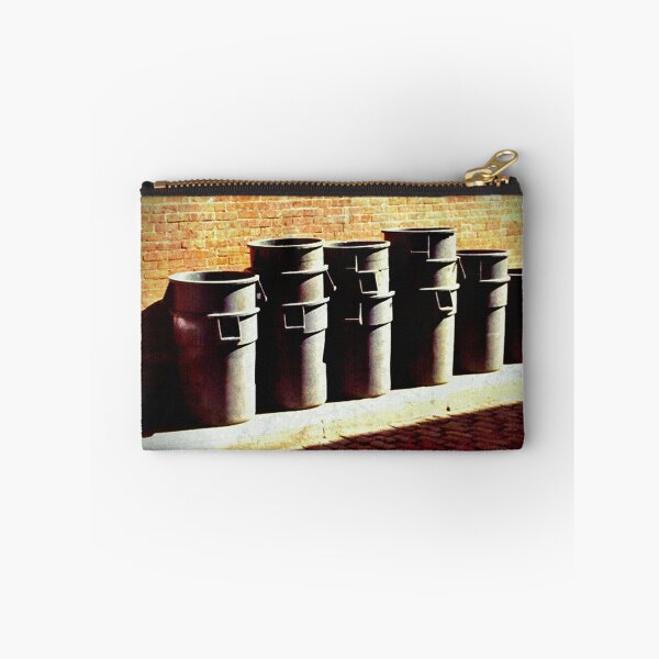 Item preview, Stacked Trash Cans in a Row designed and sold by Val Goretsky.