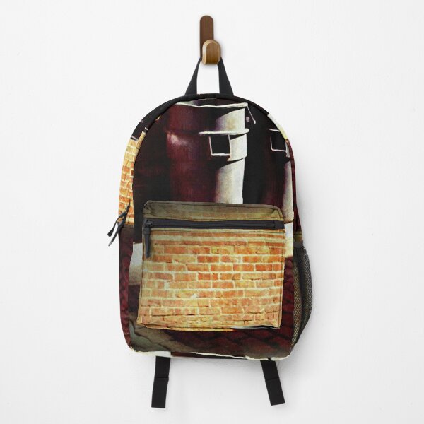 Item preview, Stacked Trash Cans in a Row designed and sold by Val Goretsky.