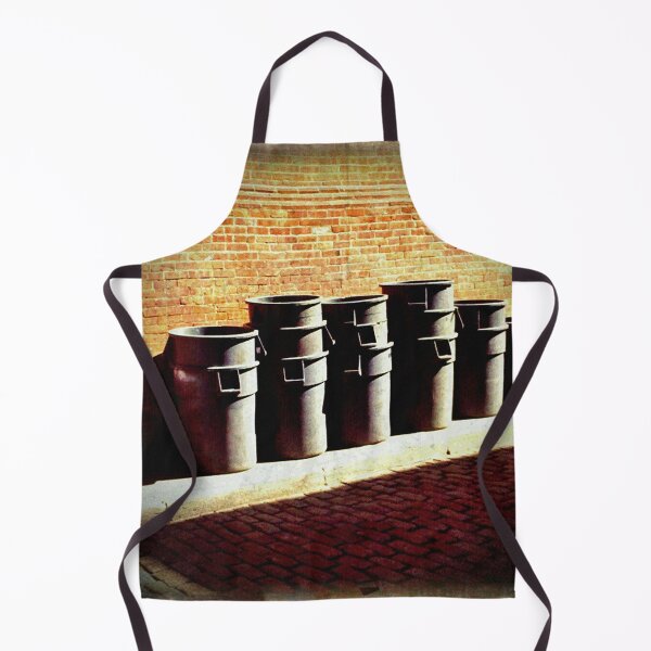 Item preview, Stacked Trash Cans in a Row designed and sold by Val Goretsky.