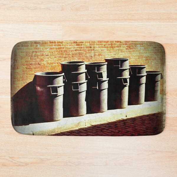 Item preview, Stacked Trash Cans in a Row designed and sold by Val Goretsky.