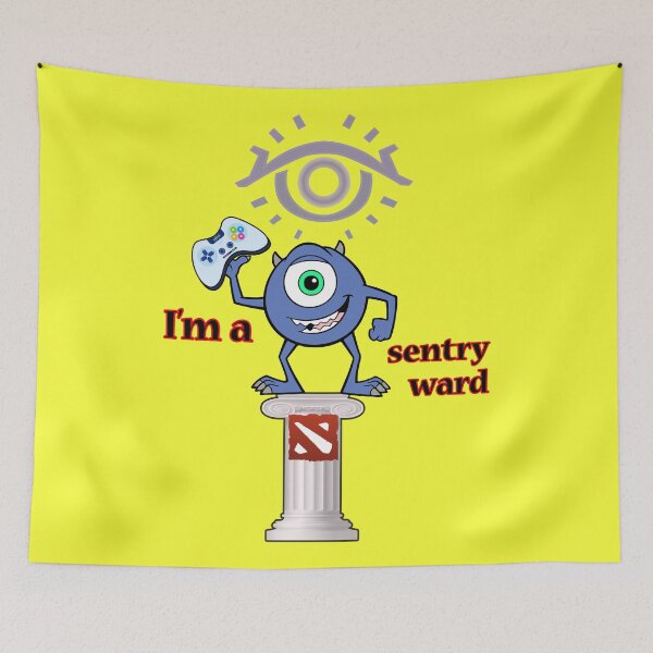 Item preview, Mike Wazowski sentry ward designed and sold by DeuterosDigital.