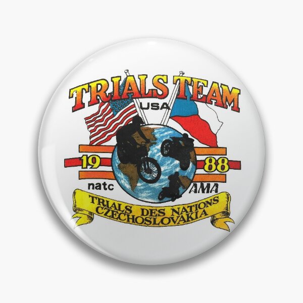 Item preview, Vintage Trials Team USA designed and sold by ROEDERcraft.