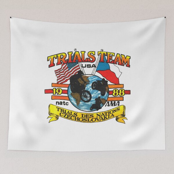 Item preview, Vintage Trials Team USA designed and sold by ROEDERcraft.
