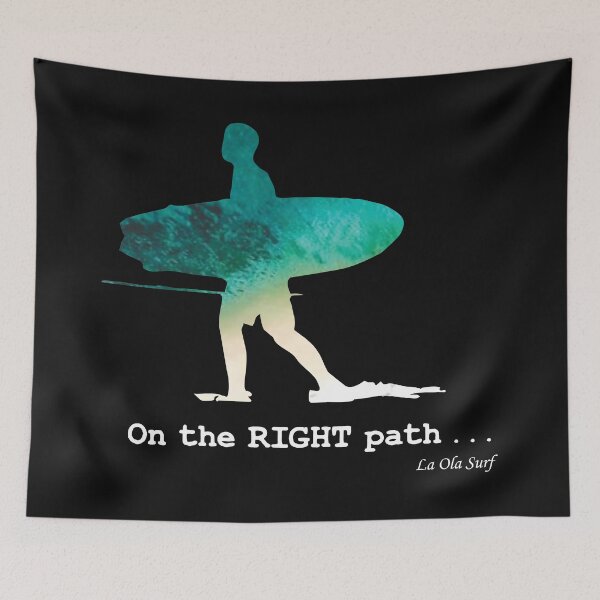Item preview, Surfer On The Right Path designed and sold by Smartalb.