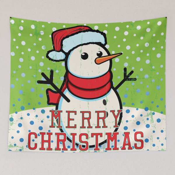 Item preview, Snowman Merry Christmas designed and sold by Warrior Veteran Clothing.
