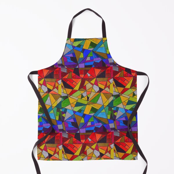 Item preview, Rainbow Geometric Art, Abstract Art, Stained Glass designed and sold by Midsummer1942.