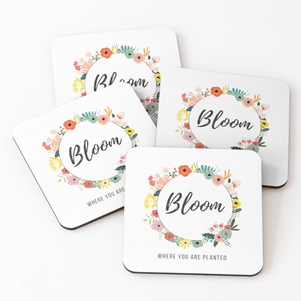 Item preview, Bloom Where You Are Planted | Inspirational Motivational Graphic Quote designed and sold by Words Have Life Christian T-Shirts & More.