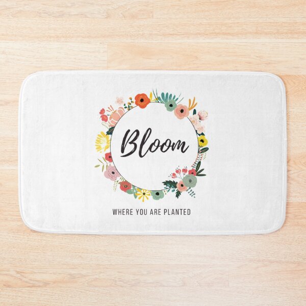 Item preview, Bloom Where You Are Planted | Inspirational Motivational Graphic Quote designed and sold by Words Have Life Christian T-Shirts & More.