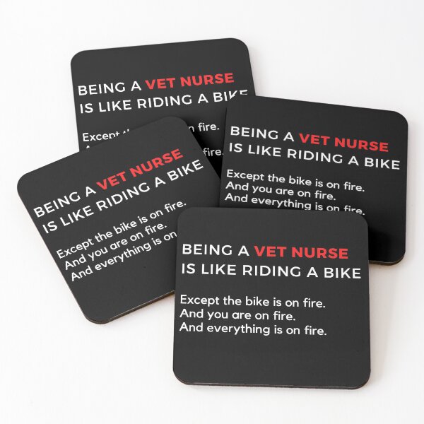 Item preview, Vet Nurse On Fire designed and sold by Lolas-Creations.