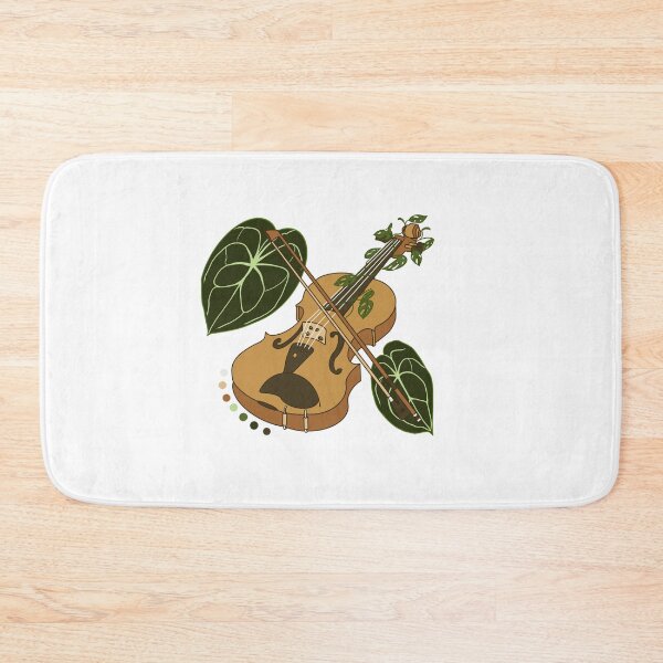 Item preview, Violin and Plants designed and sold by tsutsusii.