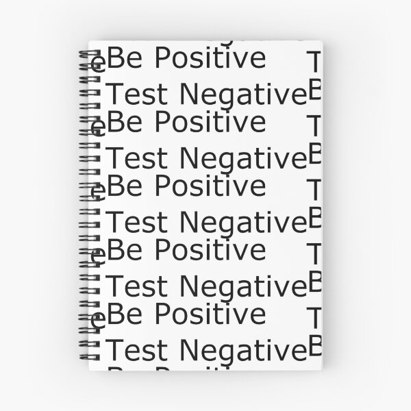 Item preview, Be Positive Test Negative designed and sold by DomGDesign.