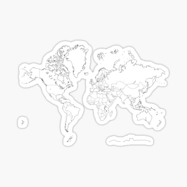 Item preview, Map of the world  designed and sold by The Store.