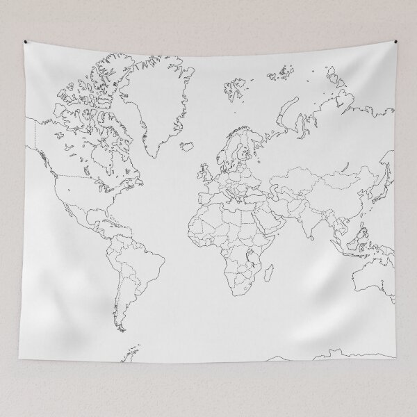 Item preview, Map of the world  designed and sold by The Store.