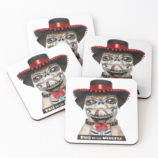 Item preview, Pug de los Muertos designed and sold by BigAl3D.