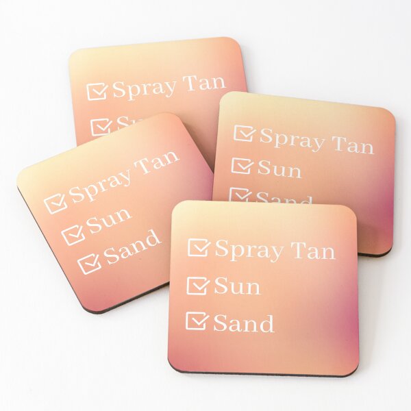 Item preview, Spray Tan, Sun, and Sand- Ombre background designed and sold by Destined2Wander.