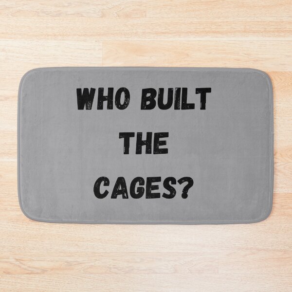 Item preview, WHO BUILT THE CAGES? (Final Presidential Debate 2020) designed and sold by LiveAndGlow.