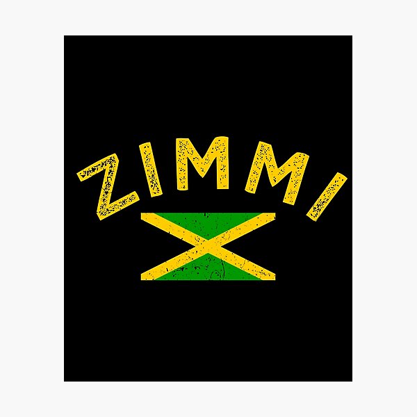 Item preview, Zimmi Jamaica Slang Funny Jamaican Phrase designed and sold by Kawaiindoodle.