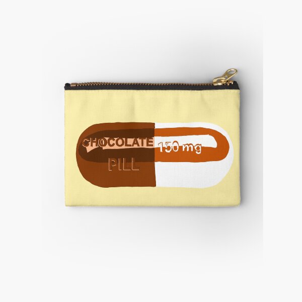 Item preview, Chocolate Pill Yellow designed and sold by JaymieMetz.