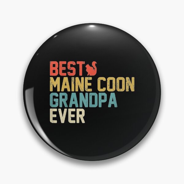 Item preview, Best MAINE COON Grandpa Ever Retro Shirt, Grandpa Gifts designed and sold by patriciamt6566.
