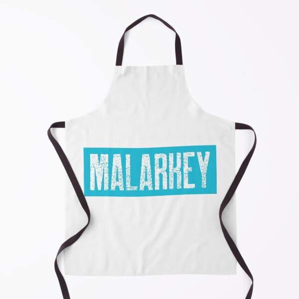 Item preview, Malarkey on blue grunge background designed and sold by ittybittyowl.