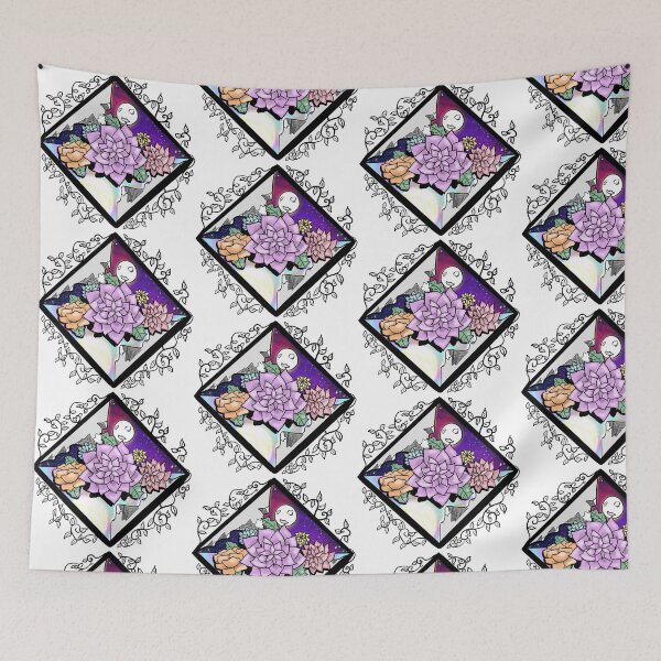 Item preview, Floral Mountains designed and sold by Terrestrialink.