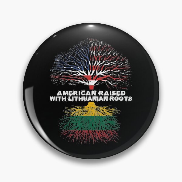 Item preview, American Raised with Lithuanian Roots Lithuania designed and sold by junemusick77.