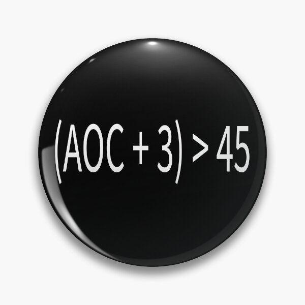 Item preview, AOC plus 3 Alexandria Ocasio-Cortez  AOC +3 Equation  designed and sold by SugarMootz.