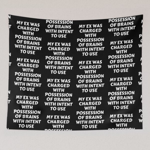 Item preview, My Ex Was Charged with Possession designed and sold by Cool-Cat-POD.