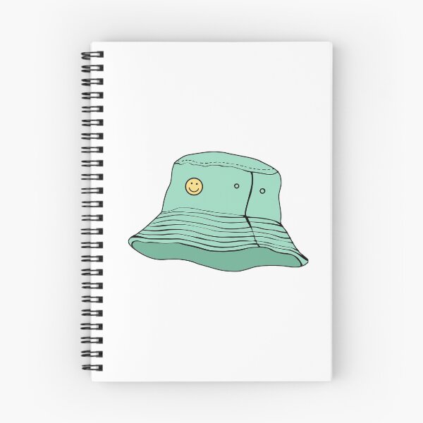 Artikelvorschau, Mintgrüner Smiley-Eimerhut - entworfen und verkauft von DesignStory.