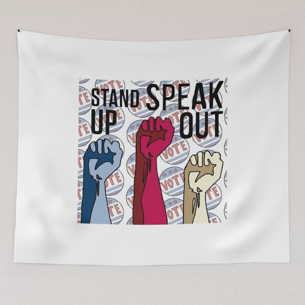 Item preview, Stand up speak out designed and sold by gleefanjoelie.