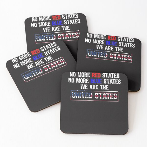 Item preview, No More Red States No More Blue States We Are The United States designed and sold by QualityMemage.