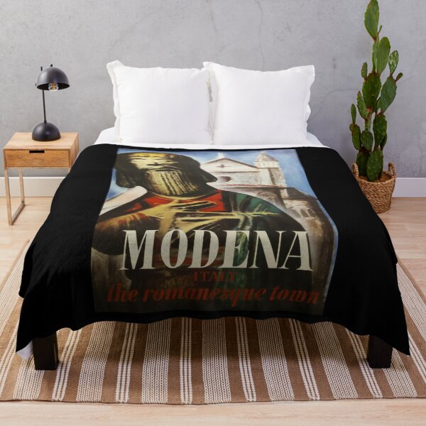 Item preview, Modena retro poster designed and sold by CorasPosters.