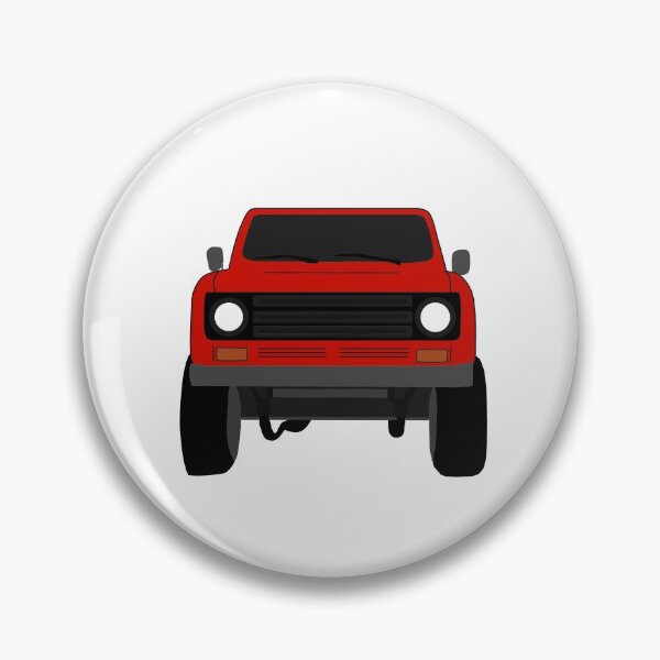 Item preview, Red International Scout Black Grille designed and sold by bad9er.