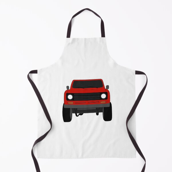Item preview, Red International Scout Black Grille designed and sold by bad9er.
