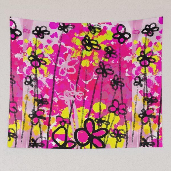 Item preview, Pink flowers designed and sold by Rossy Garcia.