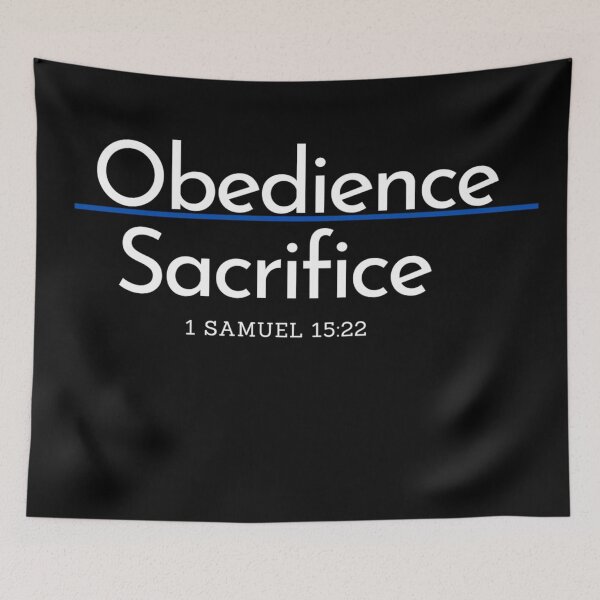 Item preview, Obedience over Sacrifice designed and sold by DaughterofYah.