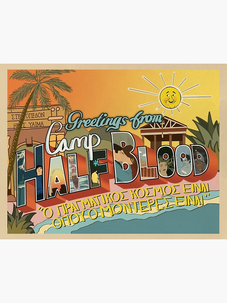 Camp Half-Blood Travel Poster