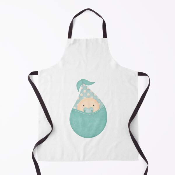 Item preview, Baby in teal sleep sack, Baby shower Infant Boy designed and sold by Bashar-Design.